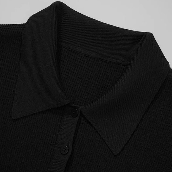 CHICJOC Women Ultimate Eco-Cooling Midi Dress in black - Picture 4 of 12